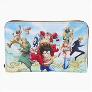 Buy Loungefly One Piece - Luffy & Gang Zip Around Wallet
