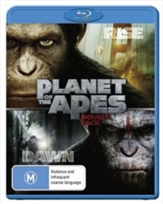 Buy Rise Of The Planet Of The Apes / Dawn Of The Planet Of The Apes | Double Pack