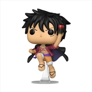 Buy One Piece - Luffy Uppercut US Exclusive Metallic Pop! Vinyl [RS]