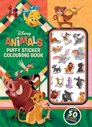 Buy Disney Animals: Puffy Sticker Colouring Book (Starring The Lion King)