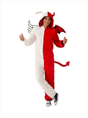 Buy Angel Or Demon Furry Onesie Costume - Size L-Xl