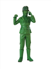 Buy Green Army Boy Costume - Size M