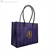 Buy Wednesday (TV) - Nevermore Academy Shopping Bag (Purple)