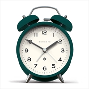 Buy Newgate Charlie Bell Echo Alarm Clock Green