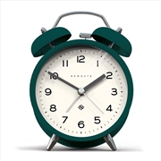 Buy Newgate Charlie Bell Echo Alarm Clock Green