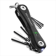 Buy KeySmart iPro - Rechargeable Compact Trackable Key Holder, with LED Flashlight and Bottle Opener  -