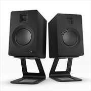 Buy Kanto TUK 260W Powered Bookshelf Speakers with Headphone Out, USB Input, Dedicated Phono Pre-amp, Bl