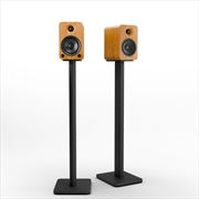 Buy Kanto YU4 140W Powered Bookshelf Speakers with Bluetooth® and Phono Preamp - Pair, Bamboo with SP32P