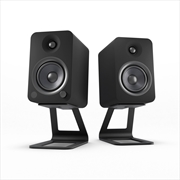 Buy Kanto YU4 140W Powered Bookshelf Speakers with Bluetooth® and Phono Preamp - Pair, Matte Black with