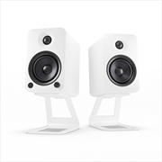 Buy Kanto YU4 140W Powered Bookshelf Speakers with Bluetooth® and Phono Preamp - Pair, Matte White with