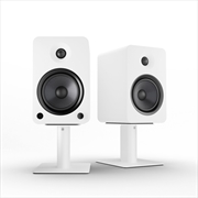 Buy Kanto YU6 200W Powered Bookshelf Speakers with Bluetooth® and Phono Preamp - Pair, Matte White with