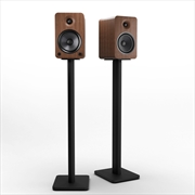 Buy Kanto YU6 200W Powered Bookshelf Speakers with Bluetooth® and Phono Preamp - Pair, Walnut with SP32P