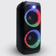Buy Majority PS200 - Party Speaker 100w Bluetooth Karaoke & PA System - Black