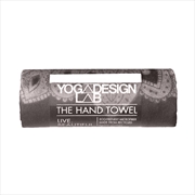 Buy Yoga Design Lab Hand Yoga Towel Mandala Black