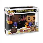 Buy NBA JAM: Knicks - Patrick Ewing & John Starks 8-Bit Pop! Vinyl 2-Pack