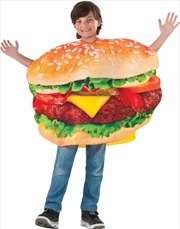 Buy Burger Child Costume - Size Std