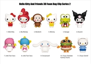 Buy Hello Kitty - 3D Foam Bag Clips Series 2 Blind Bag (SENT AT RANDOM)