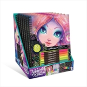 Buy Nebulous Stars- Black Pages Coloring Book- Coralia (Neon Pens)