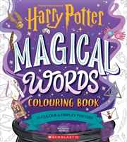 Buy Harry Potter: Magical Words Colouring Book