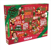 Buy Elf 1000pc puzzle- Christmas Cheer