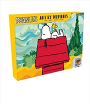 Buy Peanuts Snoopy Chill Art by Numbers