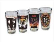 Buy KISS Pint Glass Set (4-Pack / 16oz)