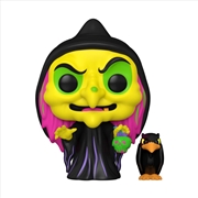 Buy Snow White (1937) - Disguised Evil Queen (with Raven) US Exclusive Blacklight Pop! Vinyl [RS]