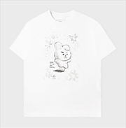 Buy Bt21 Basic Drawing Short Sleeve Tshirt White Cooky M
