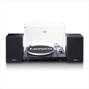 Buy Lenco Record player with built-in amplifier and Bluetooth® plus 2 external speakers - Black
