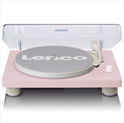 Buy Lenco Record Player with built-in speakers USB Encoding - Pink