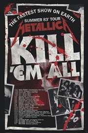 Buy Metallica Kill Em All Tour