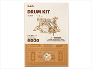 Buy Diy Drum Kit Wooden 3D Kit