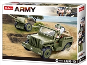 Buy Ww2 Willys Jeep & 37mmatg 143P