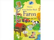 Buy First Sticker Book Farm