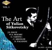 Buy Art Of Yulian Sitkovetsky 1