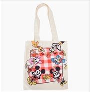 Buy Loungefly Mickey & Friends - Picnic Canvas Tote Bag