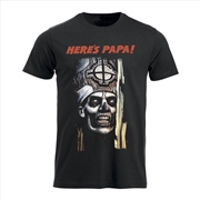 Buy Here's Papa - Black - MEDIUM