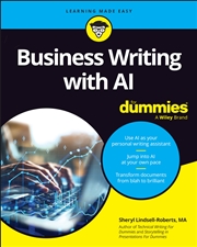 Buy Business Writing With Ai For Dummies (For Dummies (Computer/Tech))
