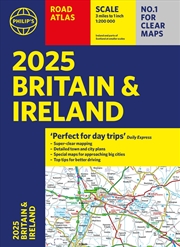 Buy 2025 Philip'S Road Atlas Britain And Ireland