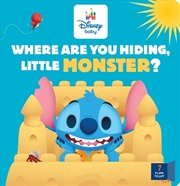 Buy Where Are You Hiding, Little Monster? (Disney Baby: Lift-the-Flap)