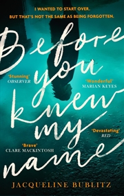 Buy Before You Knew My Name: 'An Exquisitely Written, Absolutely Devastating Novel' Red Magazine
