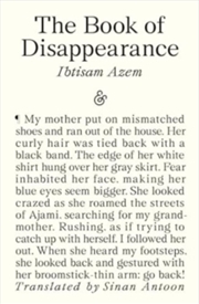 Buy Book Of Disappearance