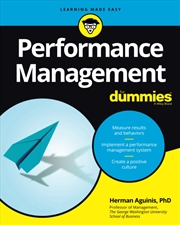 Buy Performance Management For Dummies