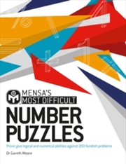 Buy Mensa'S Most Difficult Number Puzzles