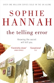 Buy The Telling Error: Culver Valley Crime Book 9