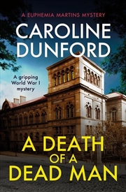 Buy A Death Of A Dead Man (Euphemia Martins Mystery 17)