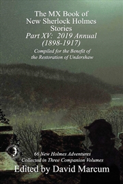 Buy The Mx Book Of New Sherlock Holmes Stories - Part Xv: 2019 Annual (1898-1917)