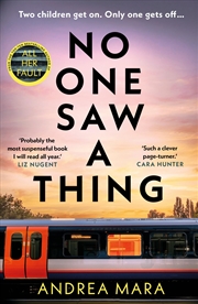 Buy No One Saw A Thing