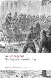 Buy The English Constitution (Oxford World'S Classics)
