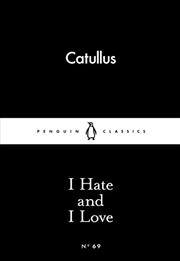 Buy I Hate And I Love